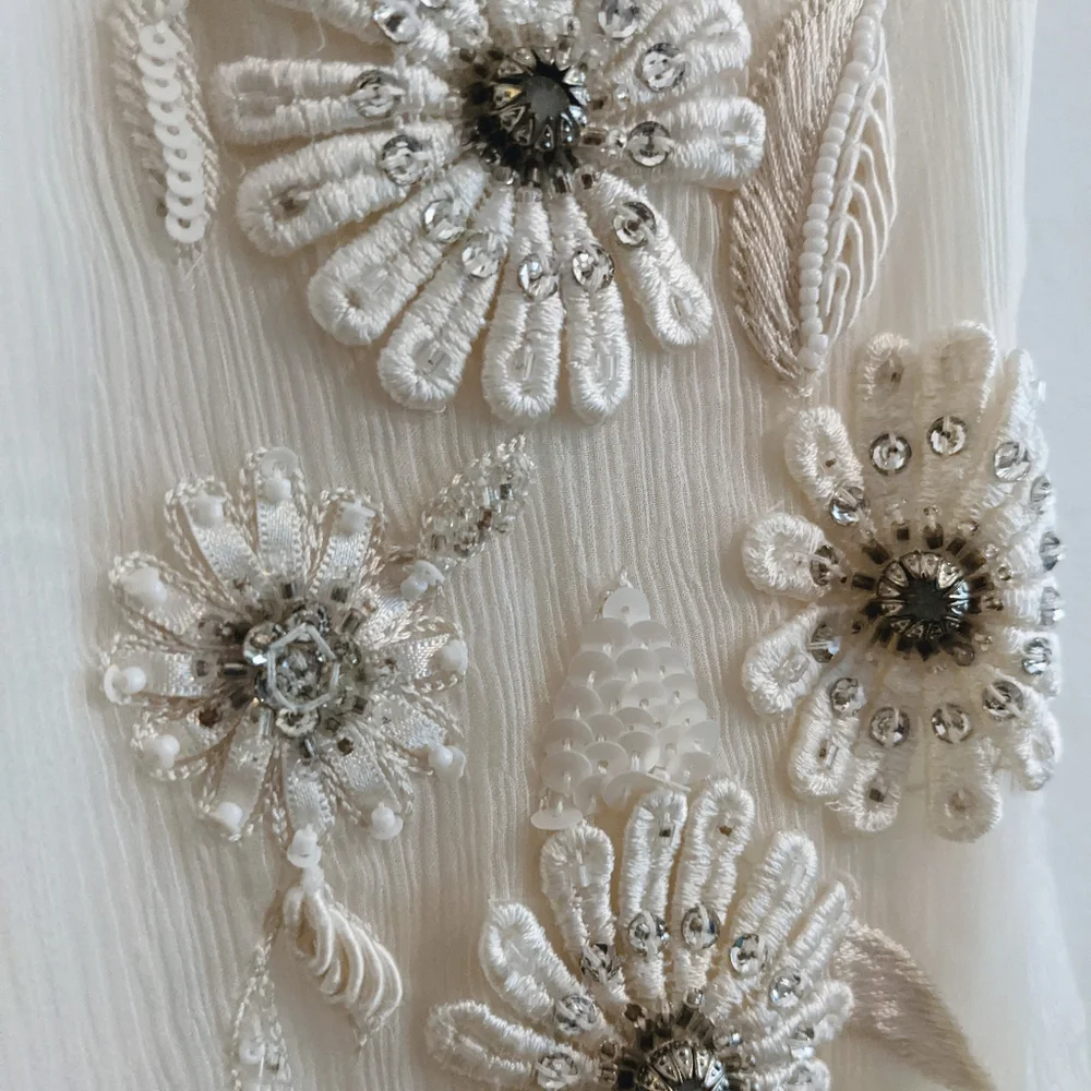 Chinyere by Bareeze White Embellished Pakistani Dress - Picture 3 of 6